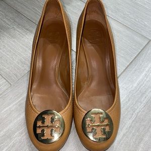 Tory Burch “Sally” Wedge Heels - Size 7.5